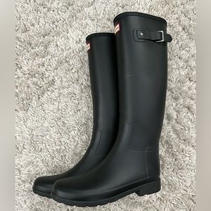 Hunter Women's Refined Tall Slim Fit Rain Boots